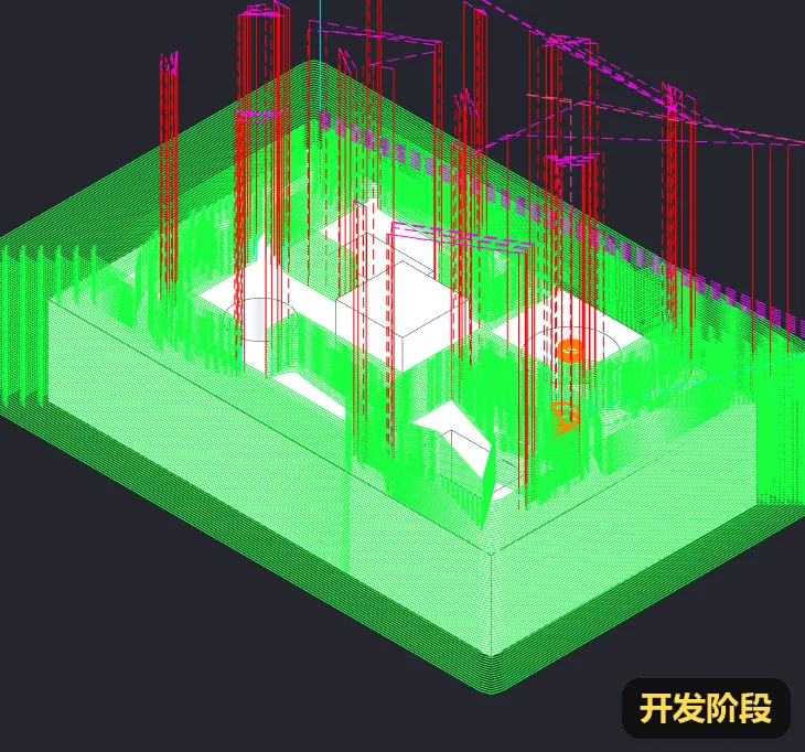 CAM 刀路视口（开发阶段）